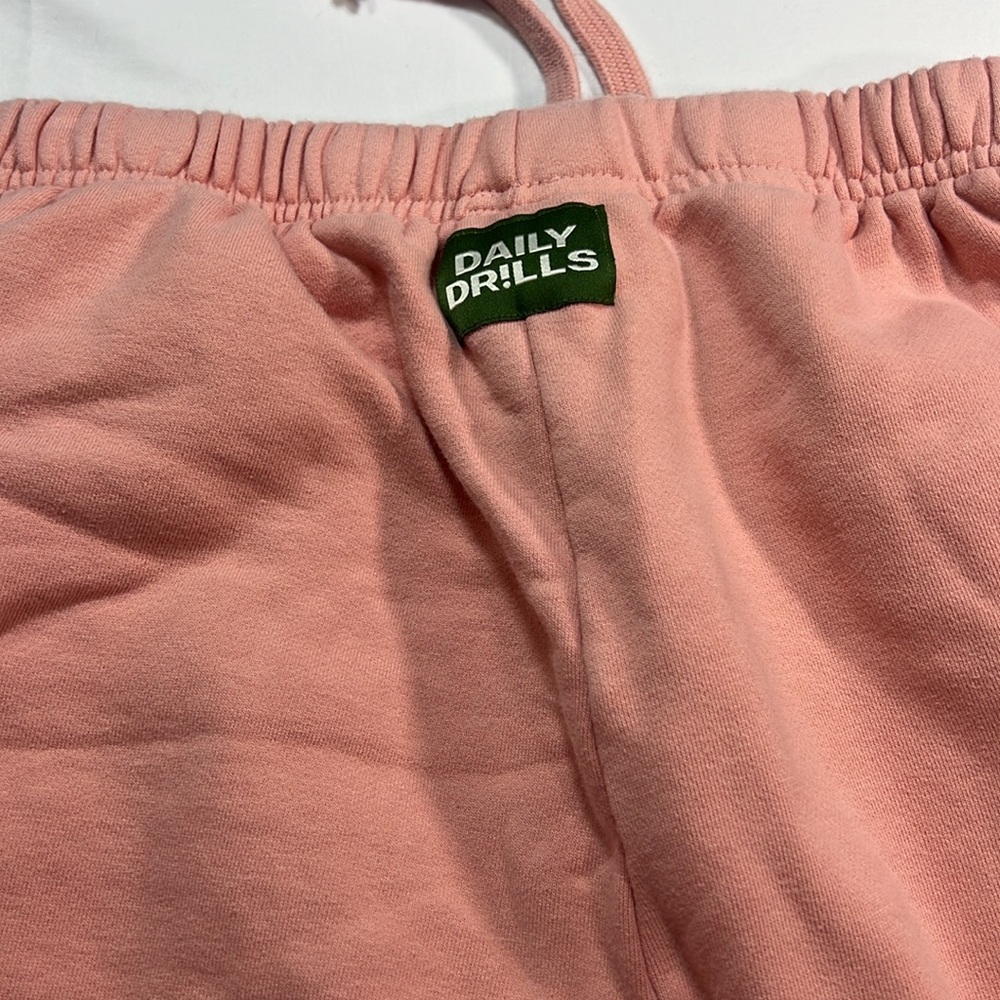 Daily drills joggers sweat pants size Cupid pink M/L - Picture 3 of 9